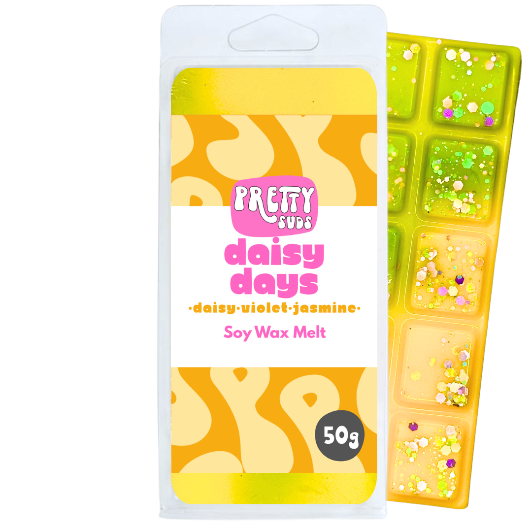 Daisy Days Soy Wax Melt Bar 50g