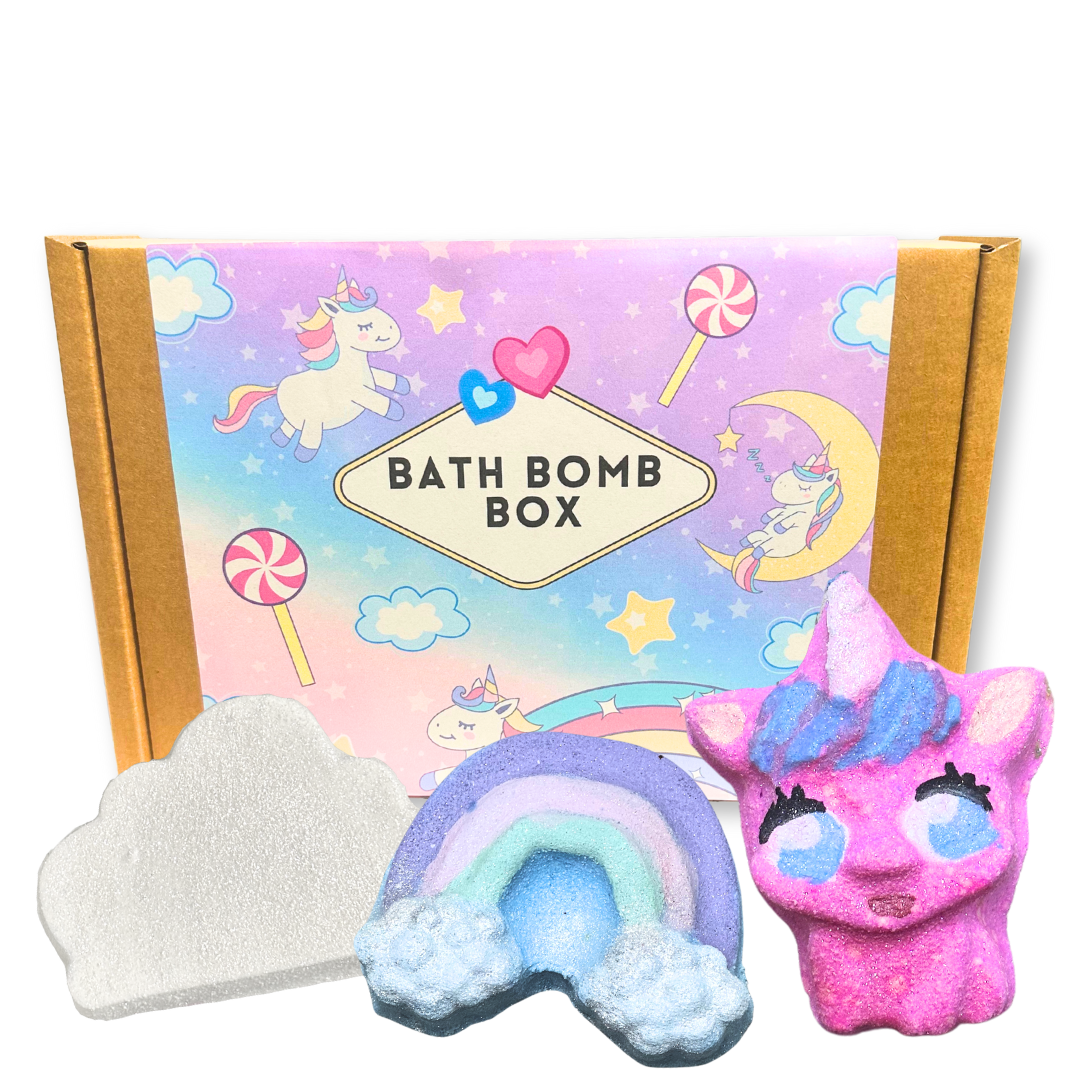 Rainbows & Unicorn Bath Bomb Box