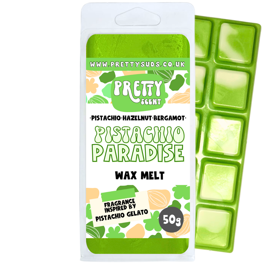 Pistachio Paradise Wax Melt Bar 50g