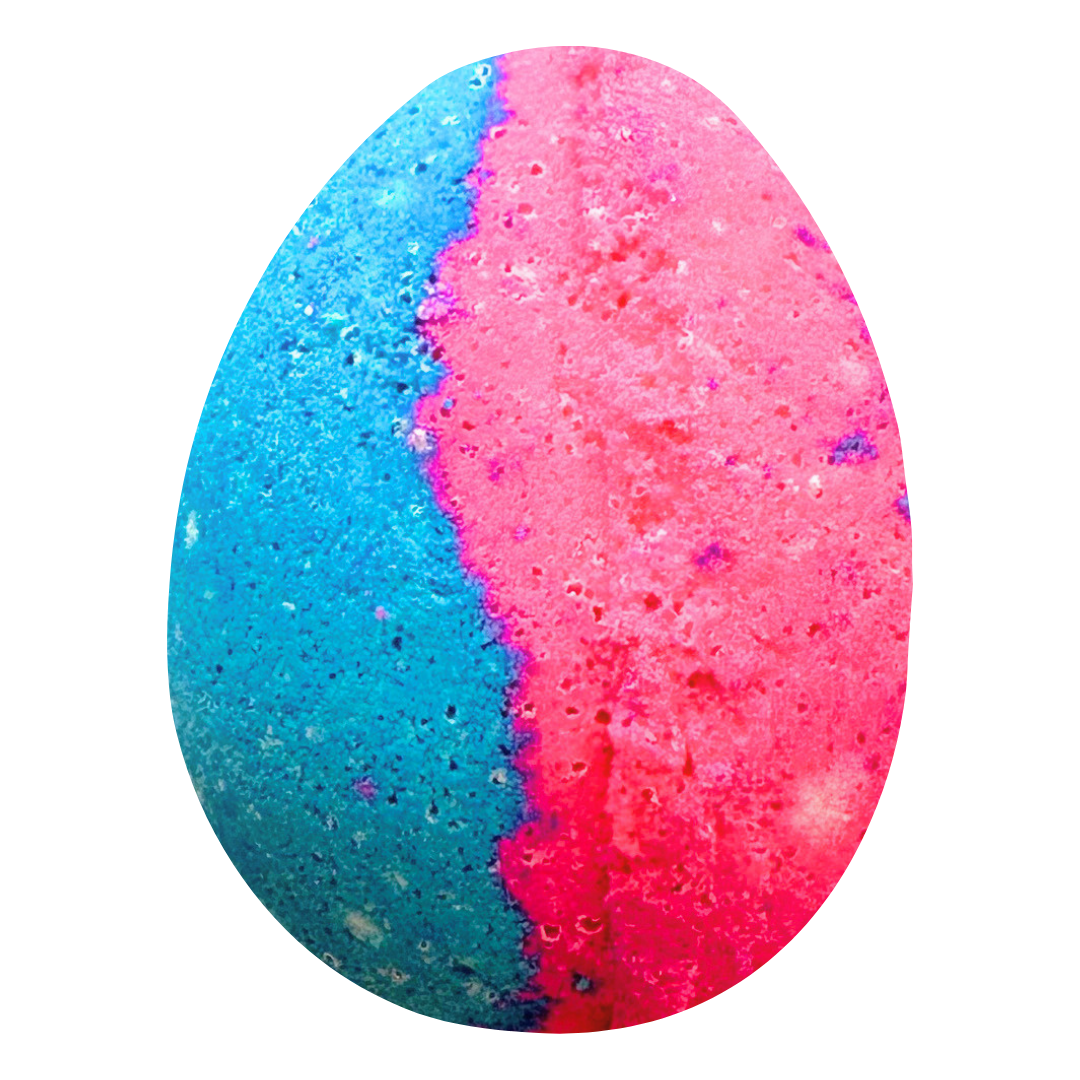 Bursting Bubblegum Egg Bath Bomb