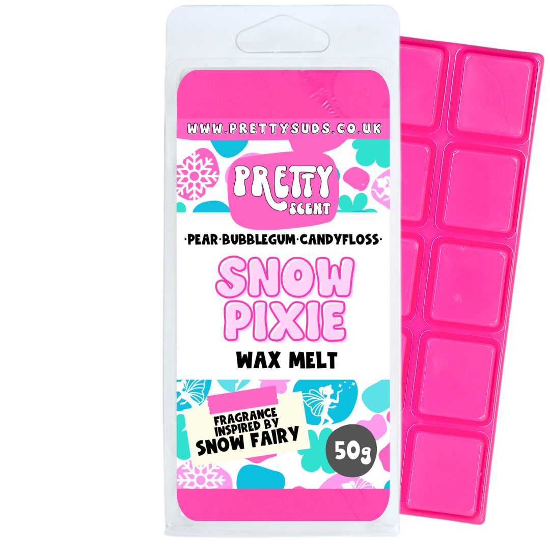 Snow Pixie Soy Wax Melt Bar 50g – Pretty Suds UK