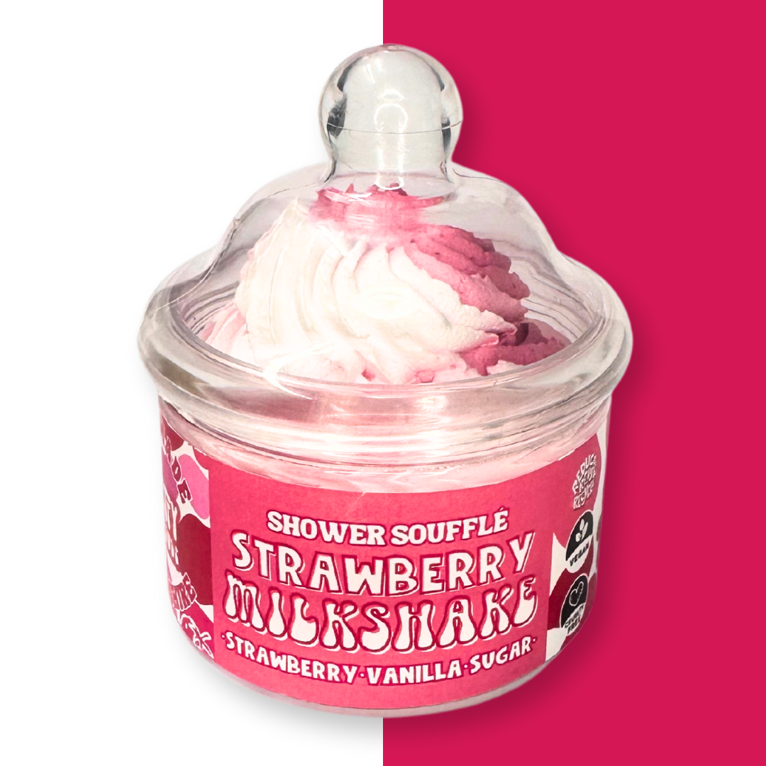 Strawberry Milkshake Shower Soufflé 130g (old Packaging)