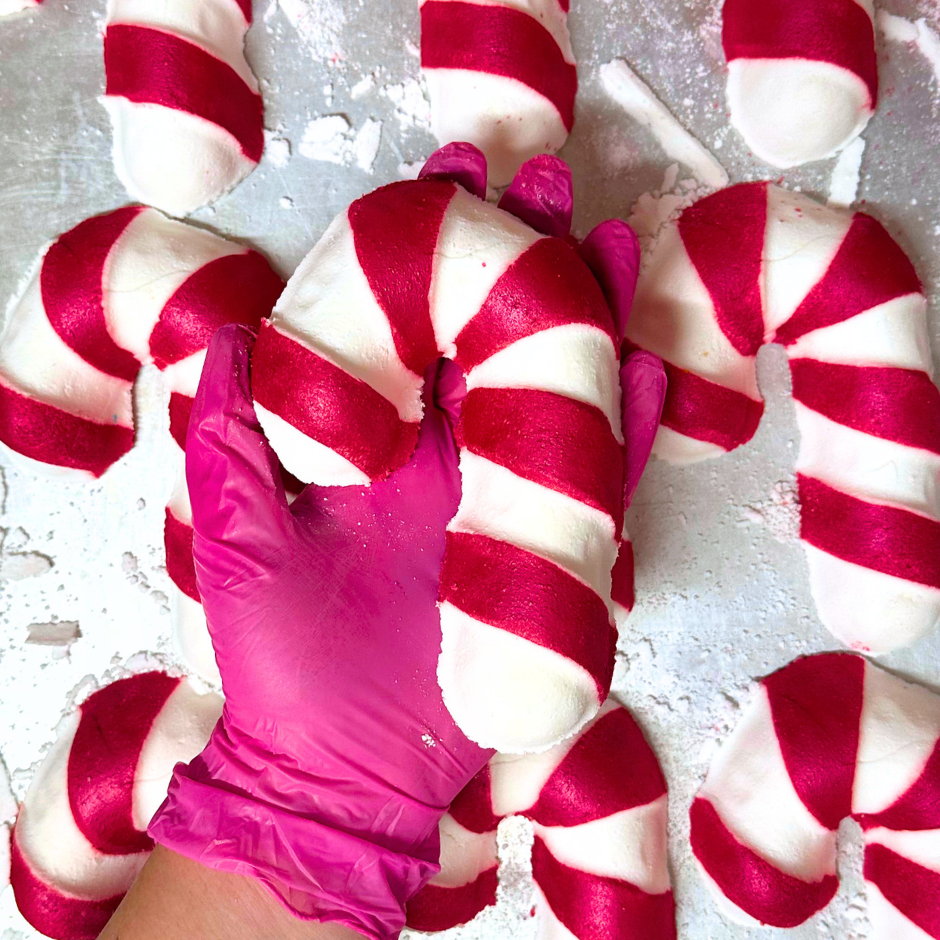 Candy Cane Bath Bomb
