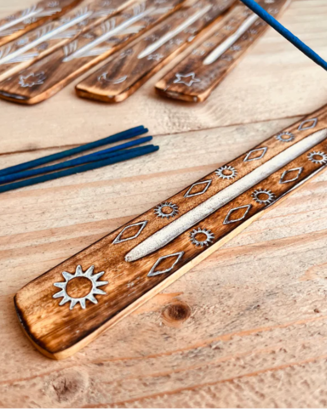 Taste Of India Incense Sticks and Holders