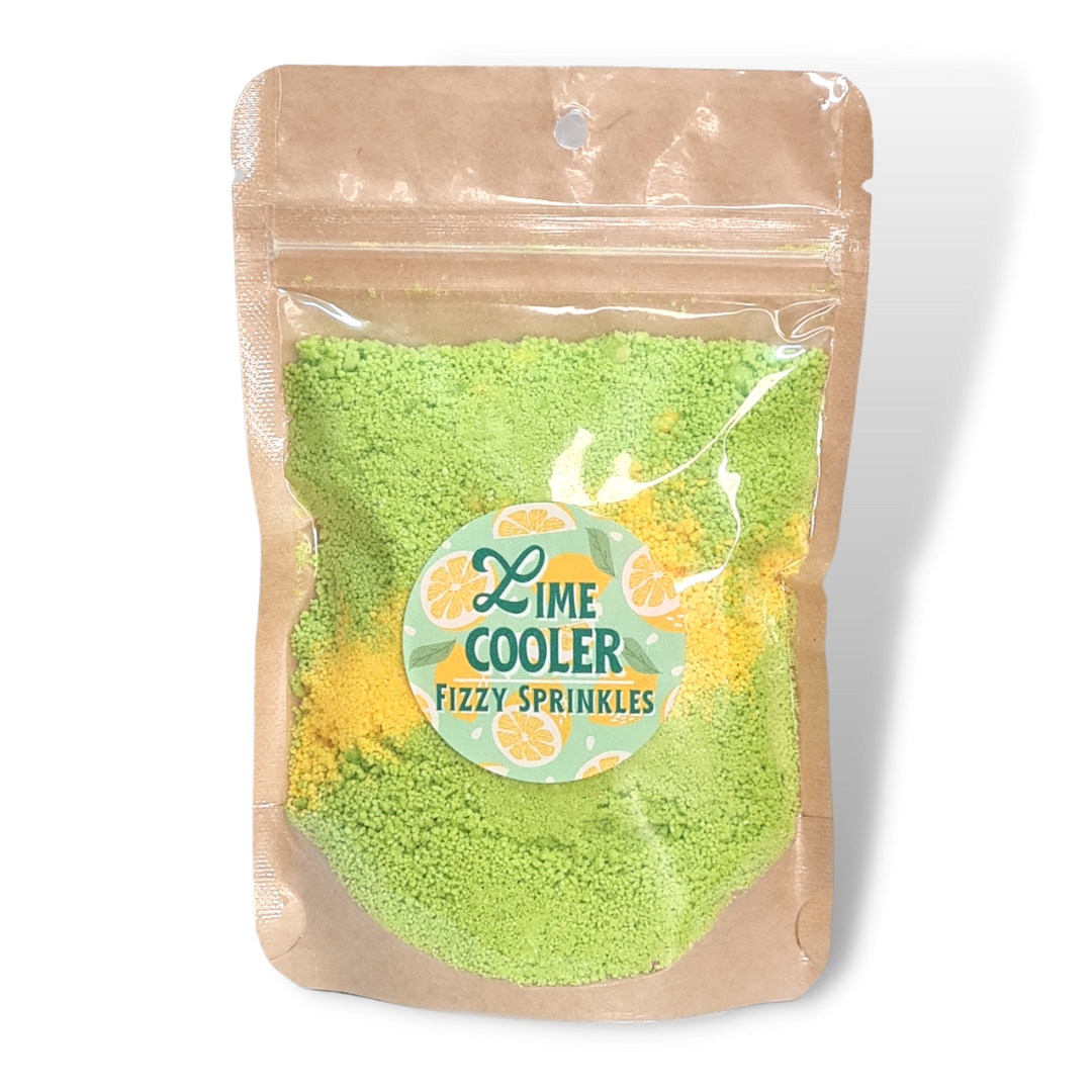 Lime Cooler Fizzy Sprinkles 130g