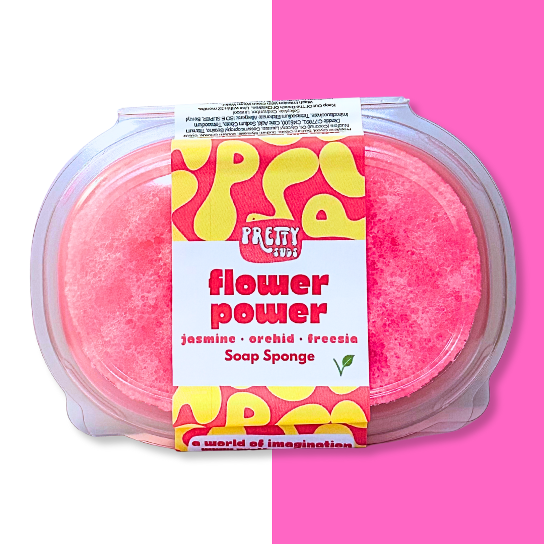 Flower Power Soap Sponge 200g