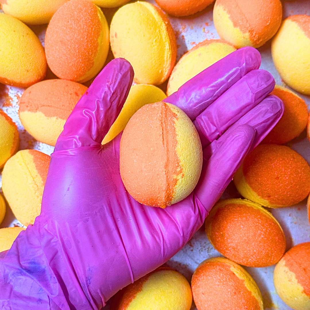 Citrus Bang Egg Bath Bomb