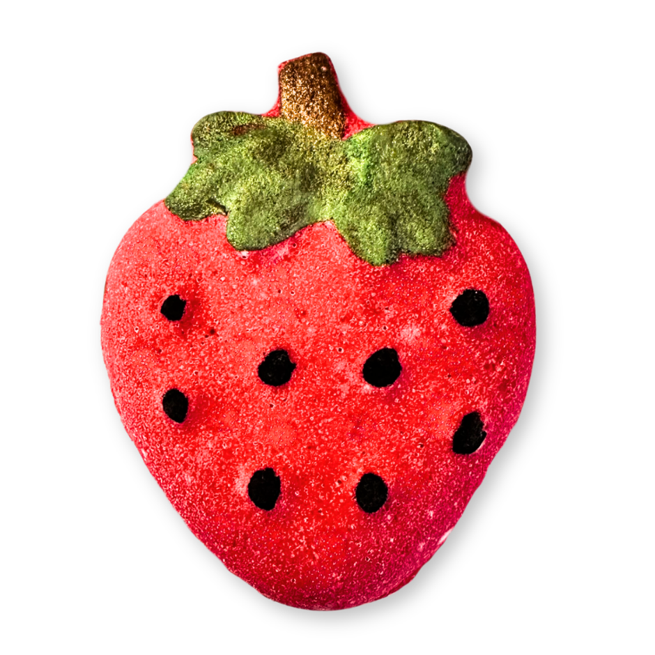 Giant Strawberry Bath Bomb