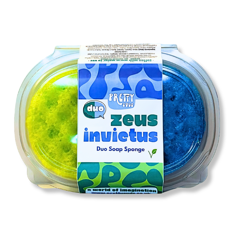 (Duo) Invictus & Zeus Soap Sponge 200g