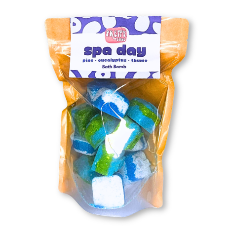 Spa Day Bath Bomb Cubes 400g