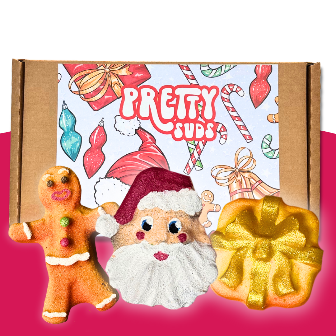 Secret Santa Bath Bomb Box