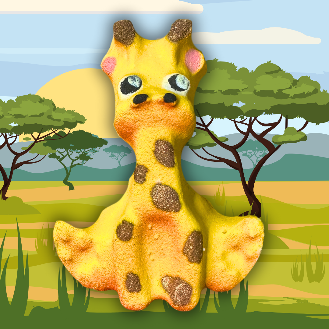 Greg The Giraffe Bath Bomb