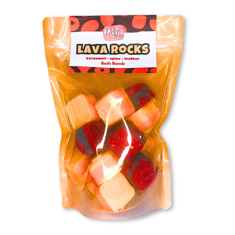 Lava Rocks Bath Bomb Cubes 400g