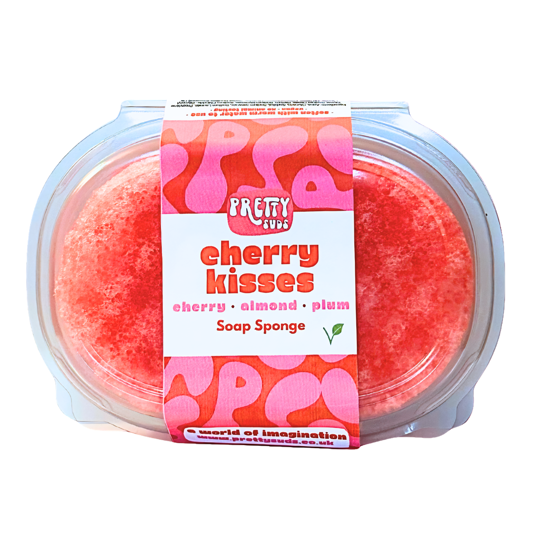 Cherry Kisses Soap Sponge 200g | Leaving Soon |