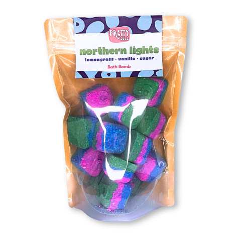 Northern Lights Bath Bomb Cubes 400g