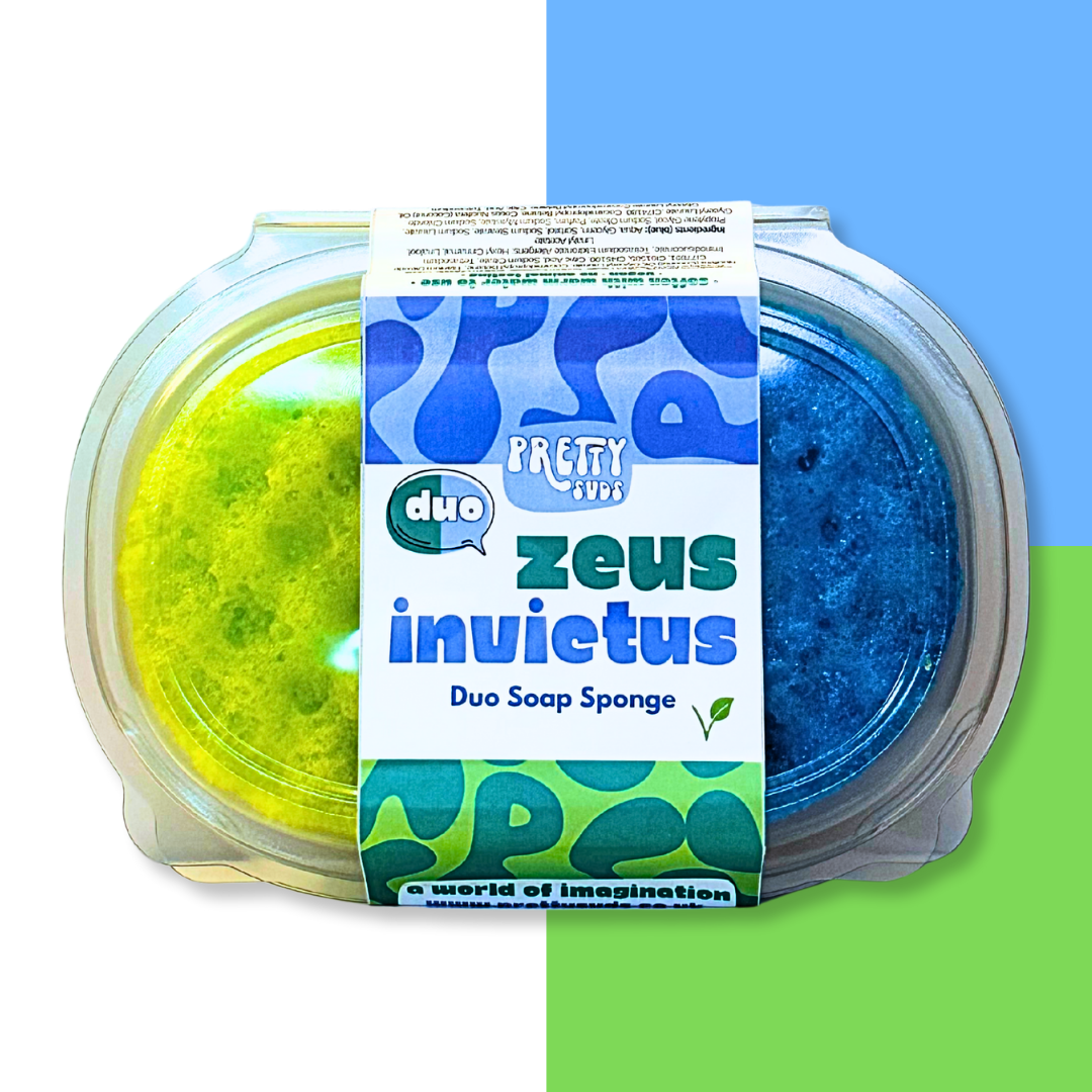 (Duo) Invictus & Zeus Soap Sponge 200g