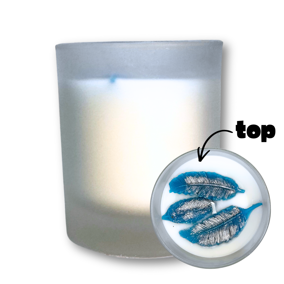Fluffy Towels Large Glass Candle 30cl