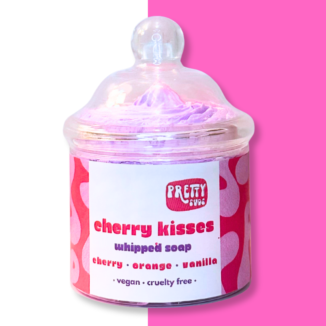 Cherry Kisses Whipped Soap 130g