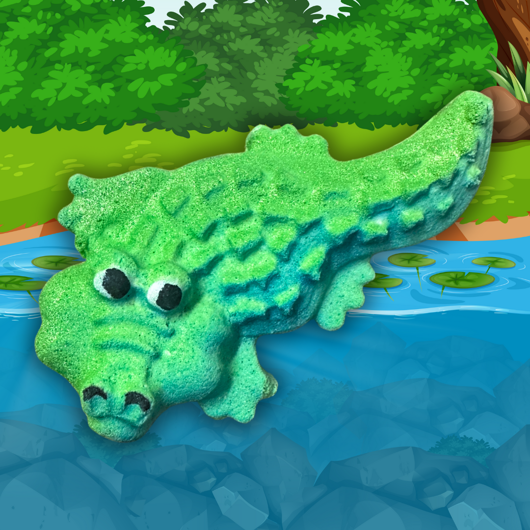Callie The Crocodile Bath Bomb