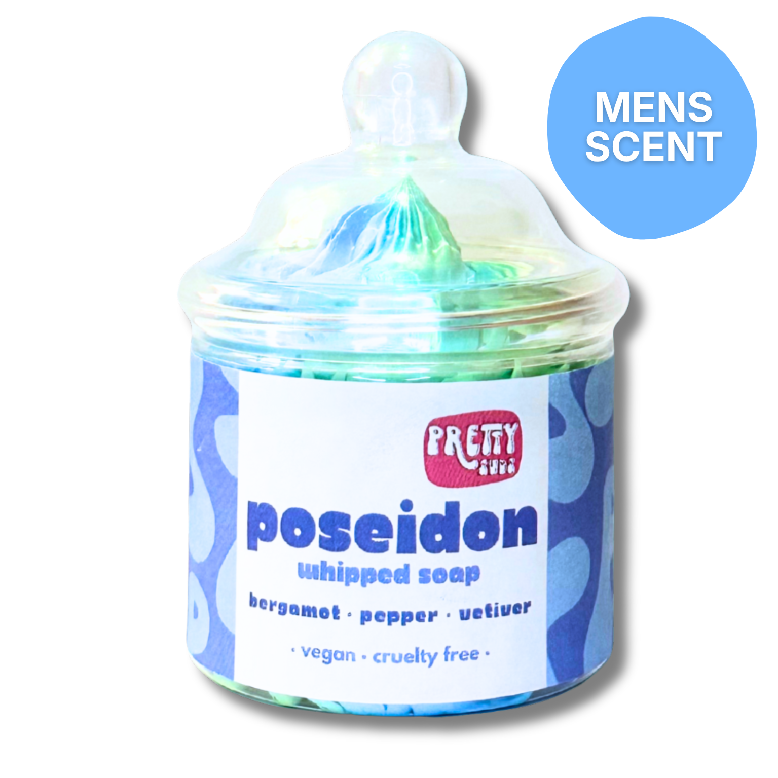 Poseidon Whipped Soap 130g