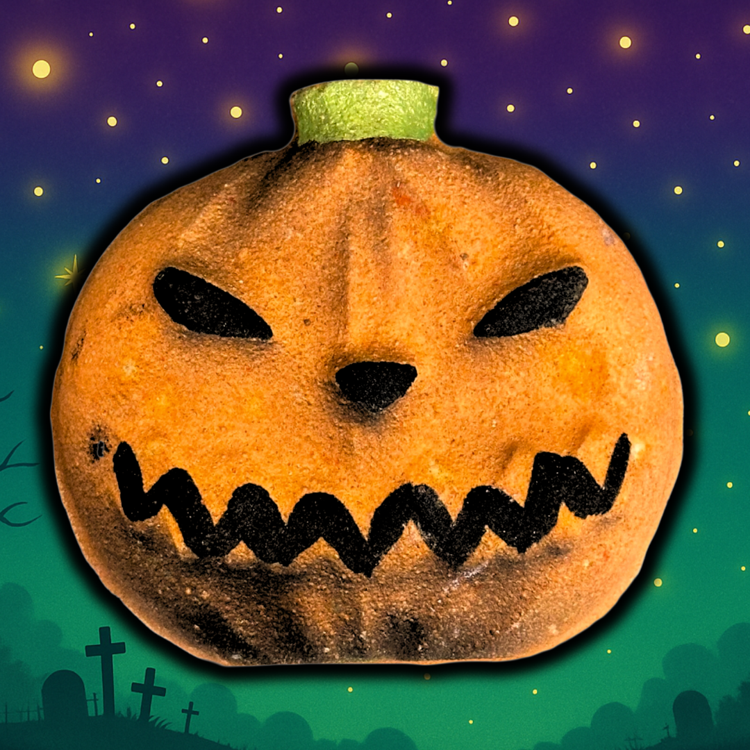 Pumpkin Head Bath Bomb