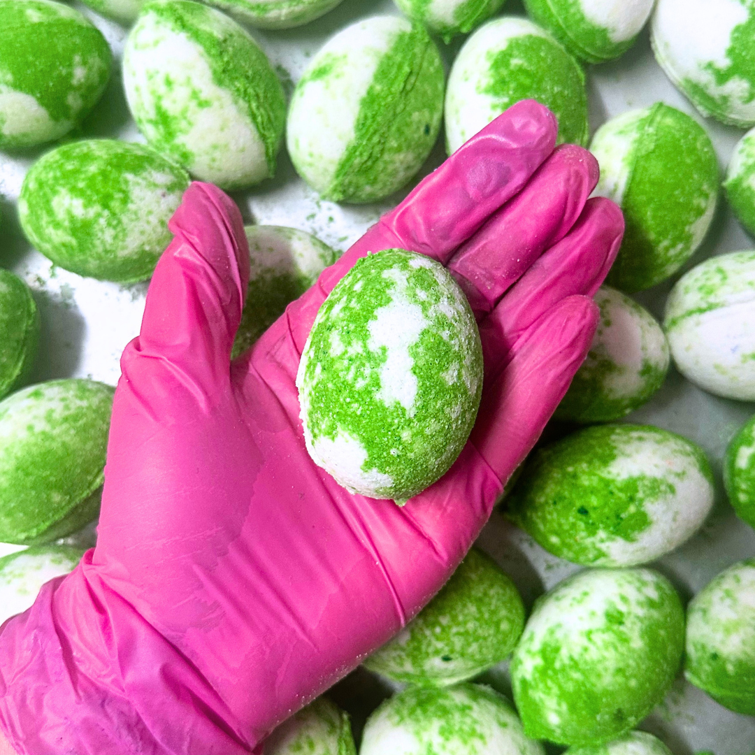 Candy Apple Egg Bath Bomb