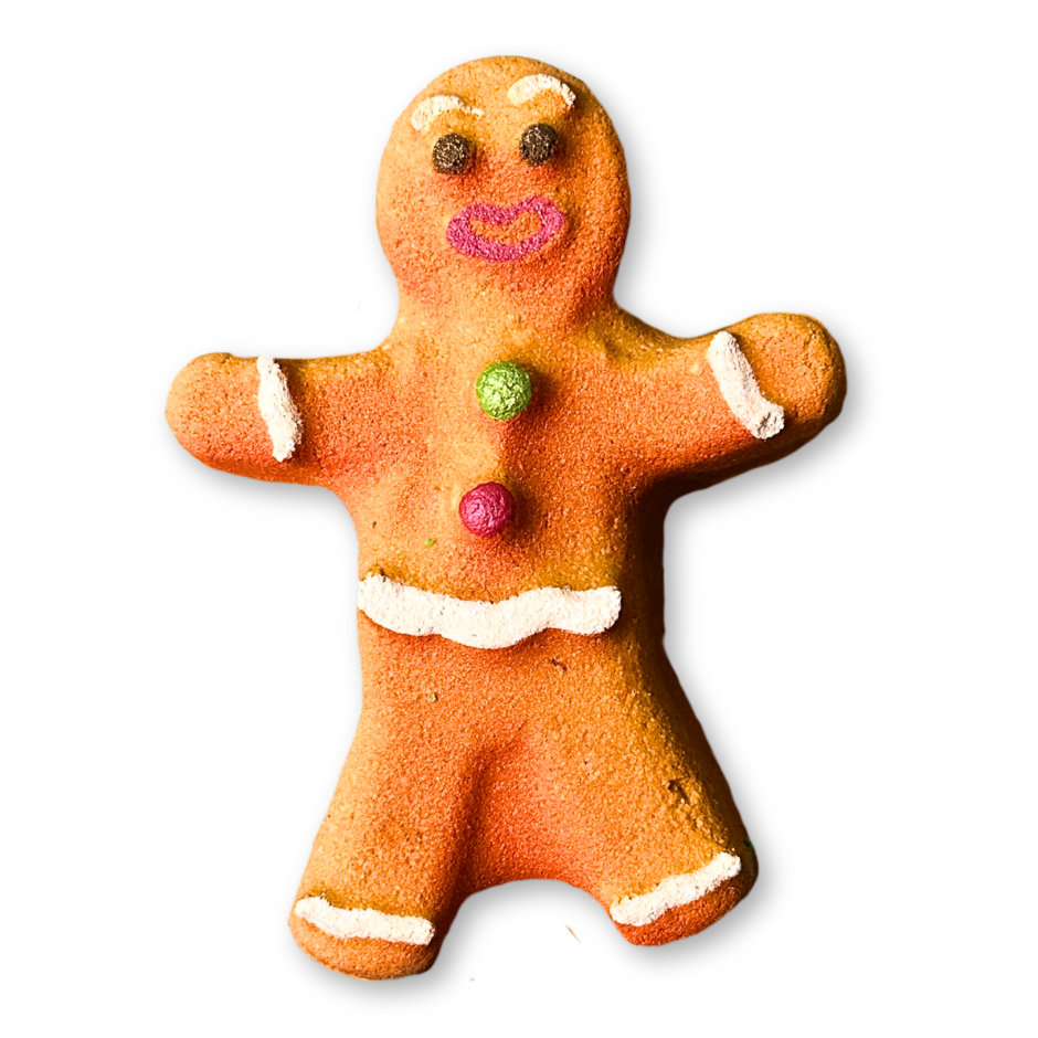 Gingerbread Man Bath Bomb