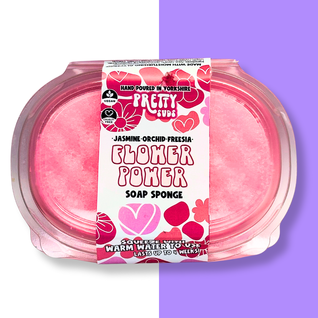 Flower Power Soap Sponge 200g