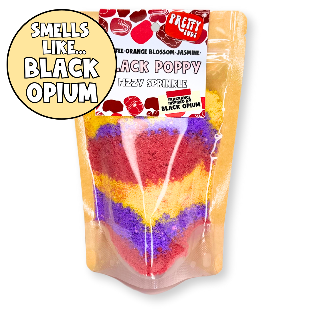 Black Poppy Fizzy Sprinkles · Leaving Soon ·