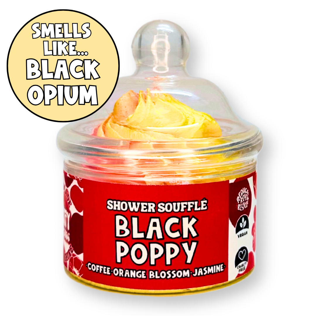 Black Poppy Shower Soufflé 130g · Leaving Soon ·
