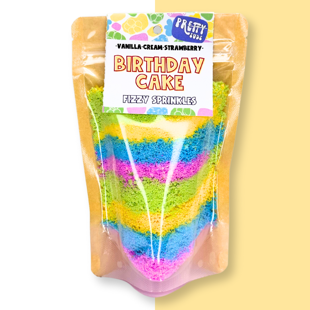 Birthday Cake Fizzy Sprinkles