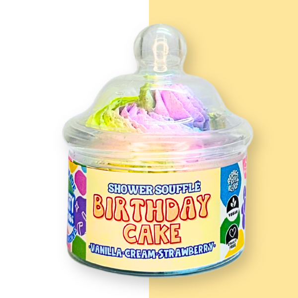 Birthday Cake Shower Soufflé 130g