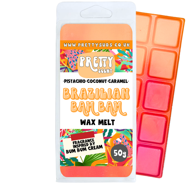 Brazilian Bam Bam Soy Wax Melt Bar 50g