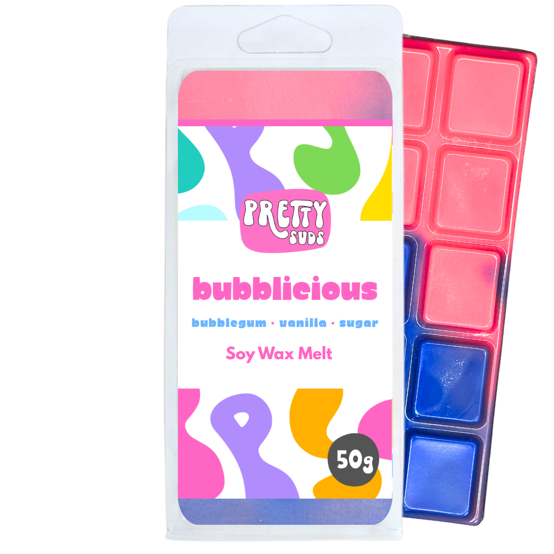 Bubblicious Soy Wax Melt Bar 50g