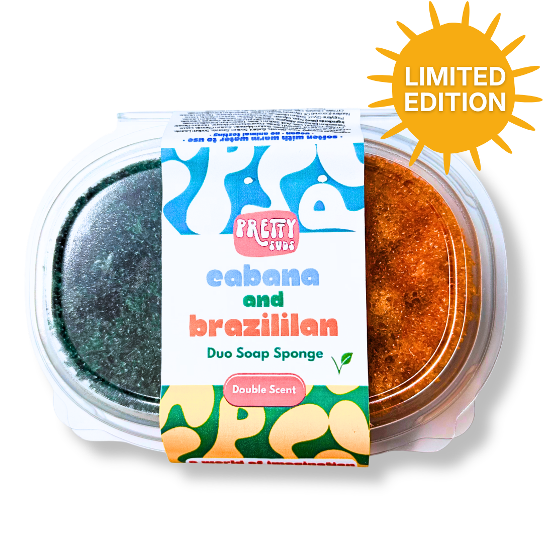 Duo Cabana & Brazilian Soap Sponge 200g