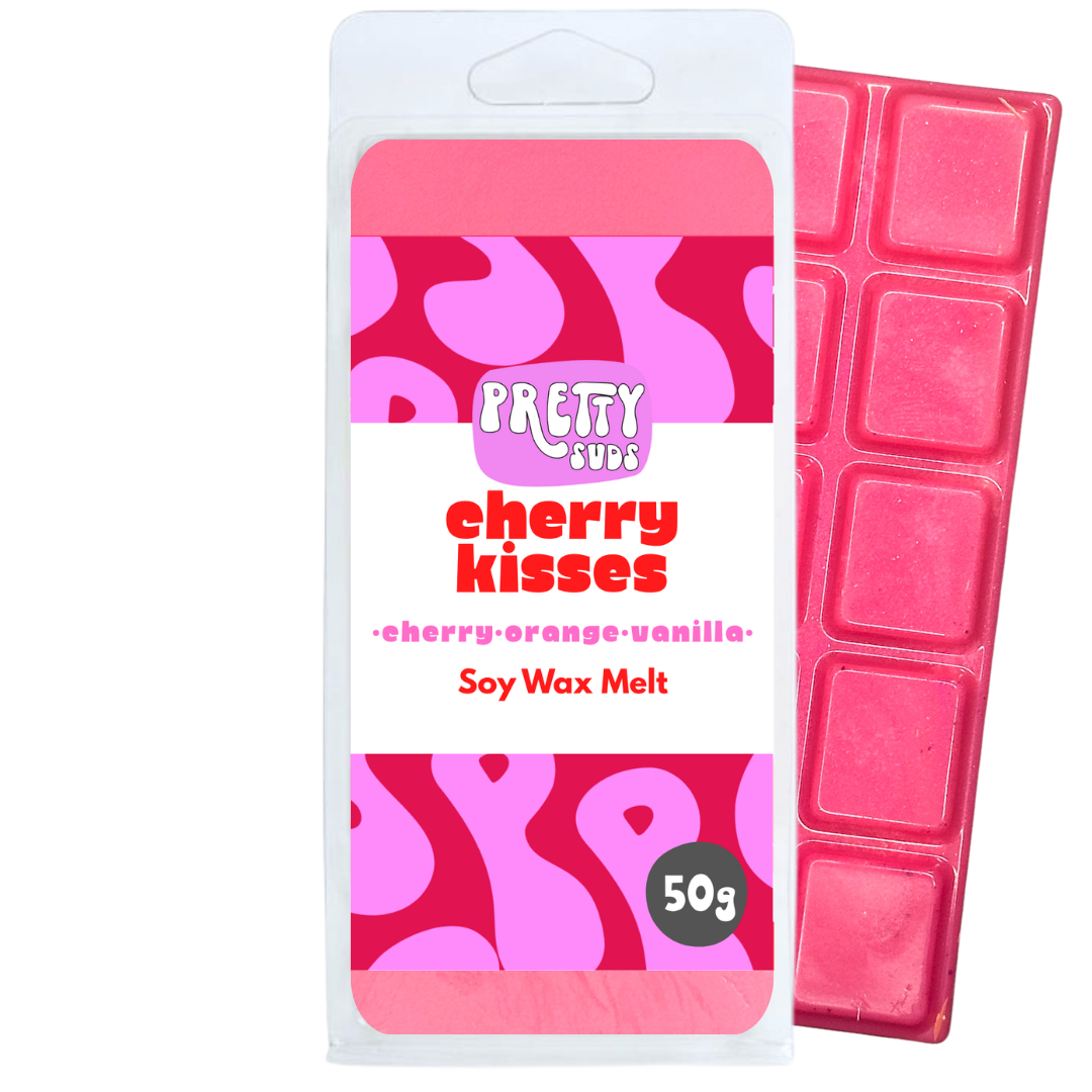 Cherry Kisses Soy Wax Melt Bar 50g