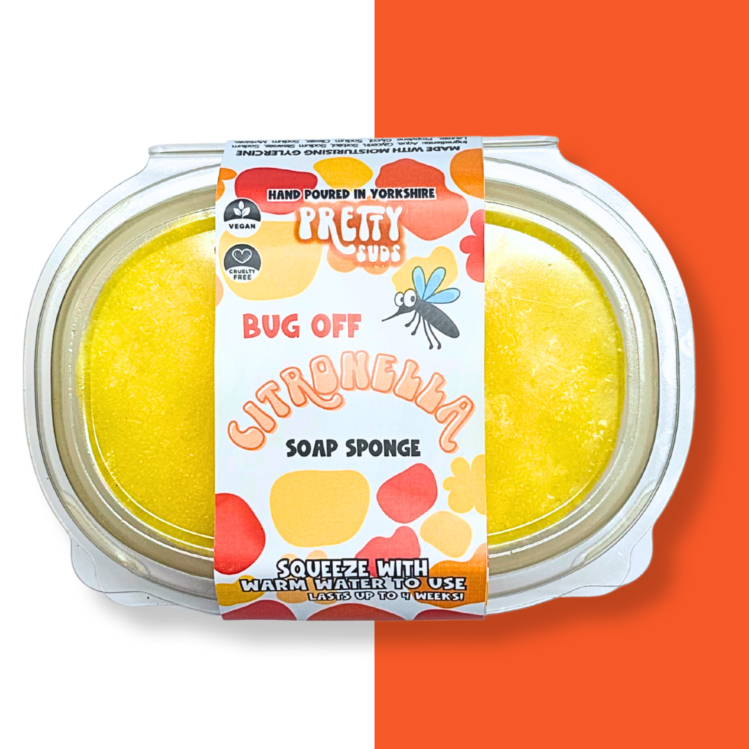 Citronella Bug Off Soap Sponge 200g