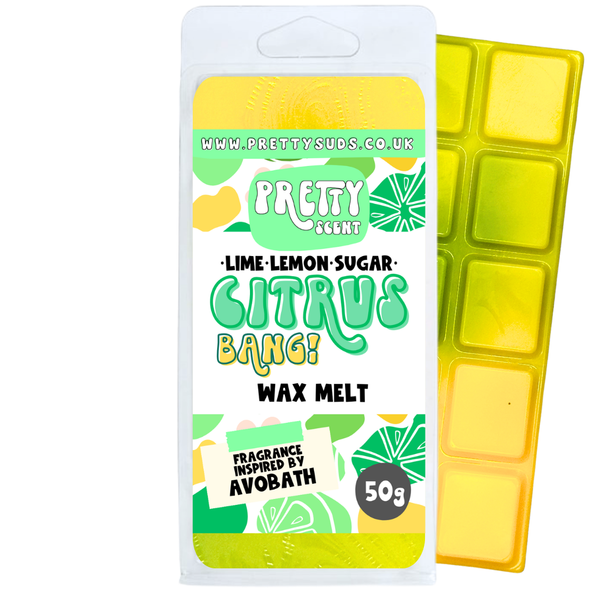 Citrus Bang Soy Wax Melt Bar 50g
