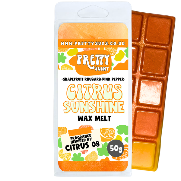 Citrus Sunshine Wax Melt Bar 50g