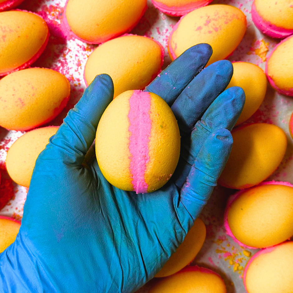 Flower Power Egg Bath Bomb