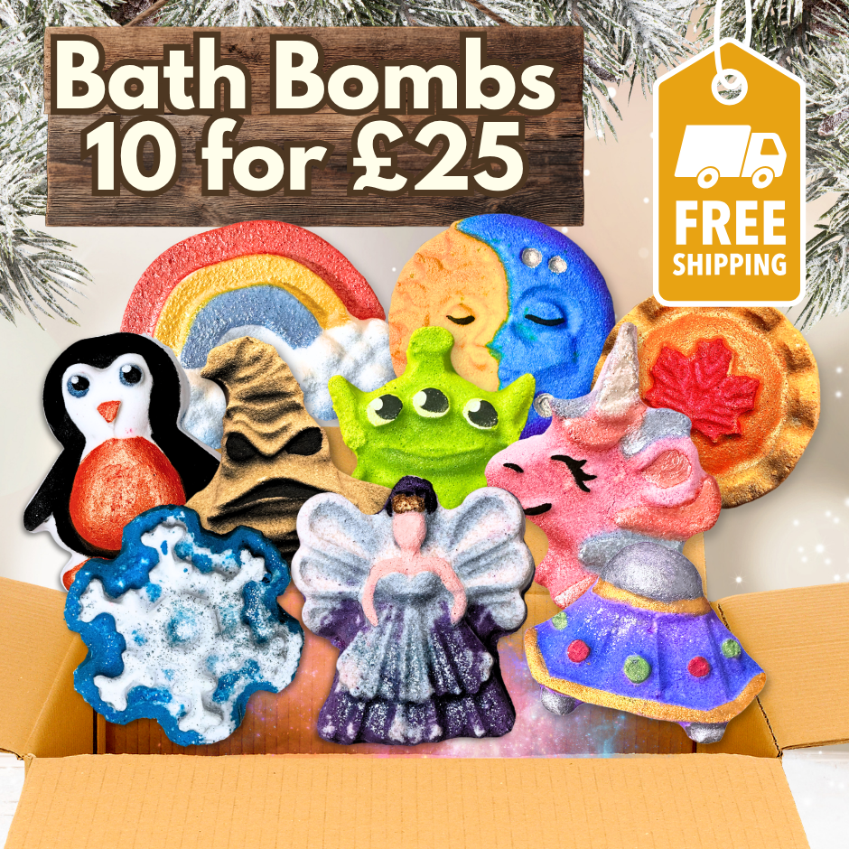 Mystery Mega Bundle – 10 Bath Bombs for £25