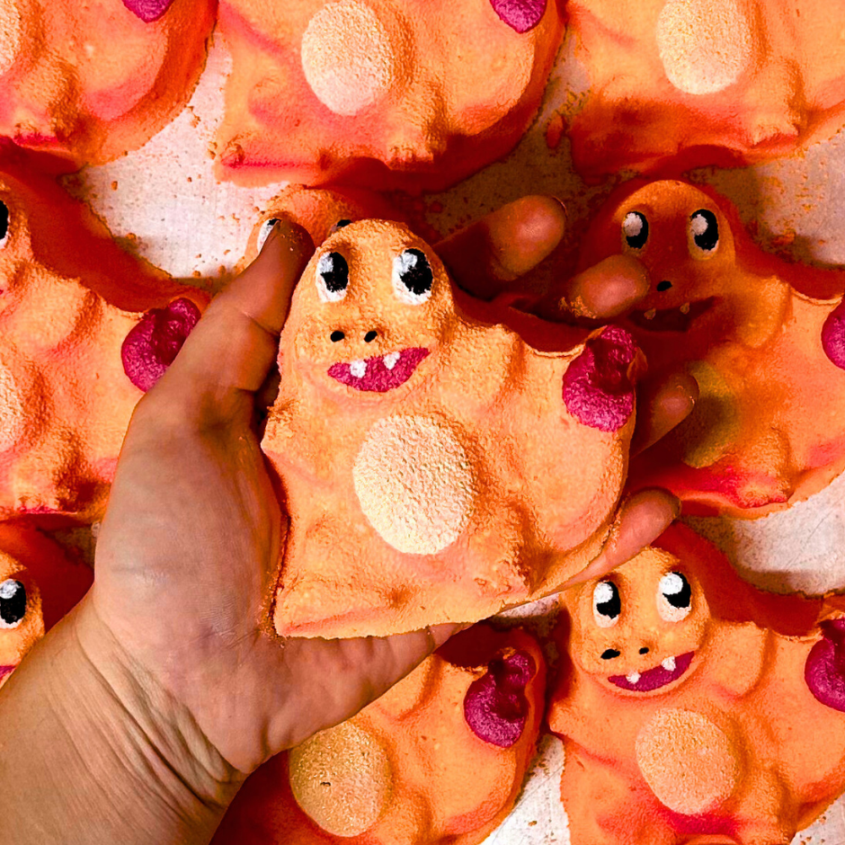 Charmander Bath Bomb