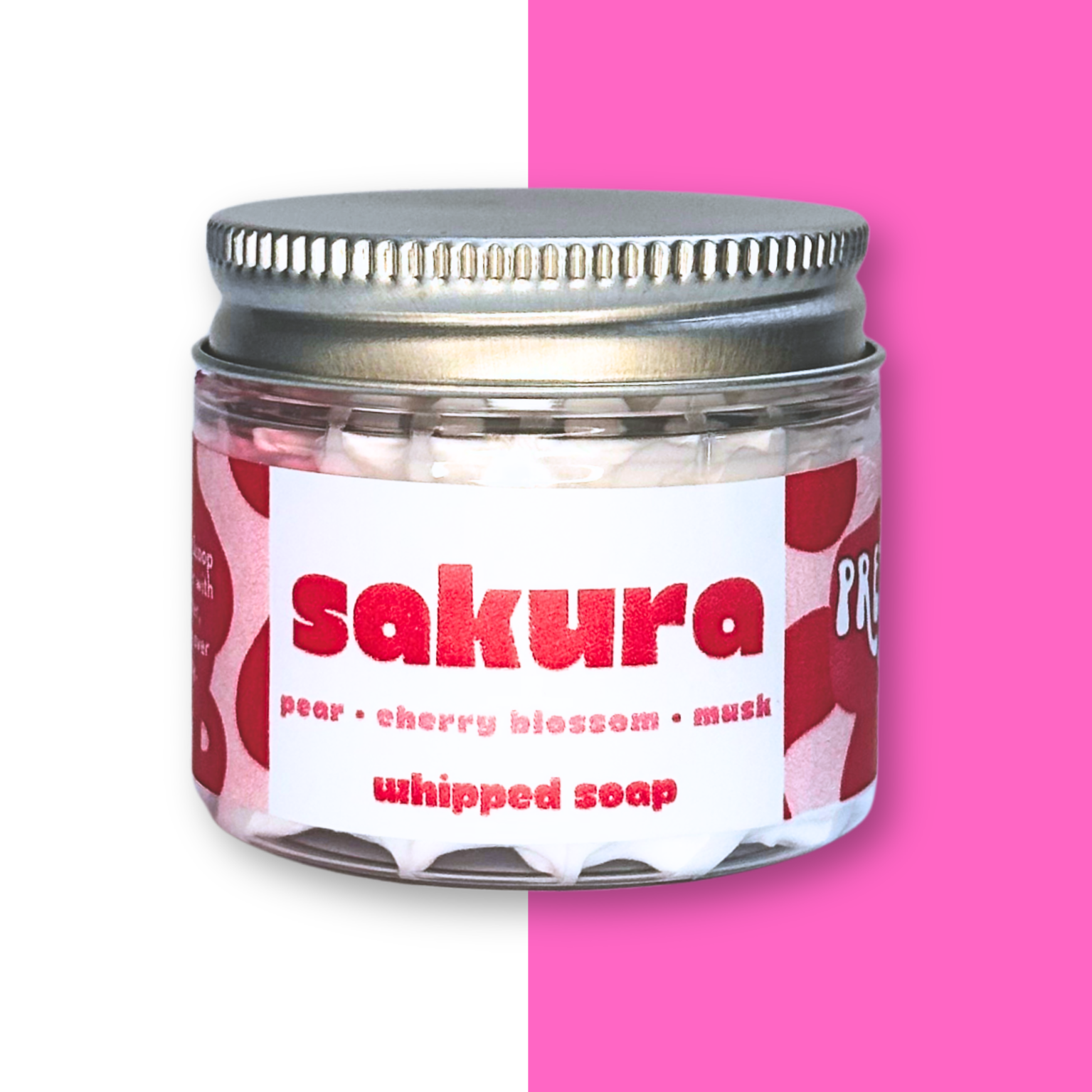 Sakura Mini Whipped Soap 50g