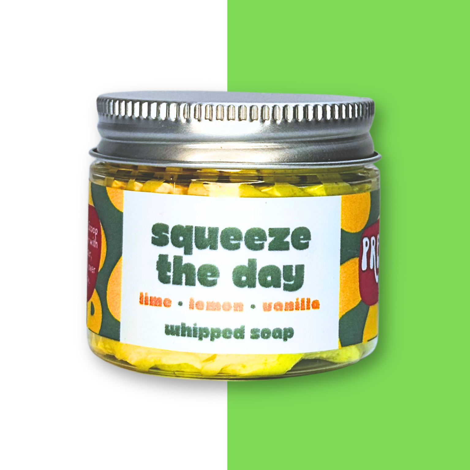 Squeeze The Day Mini Whipped Soap 50g