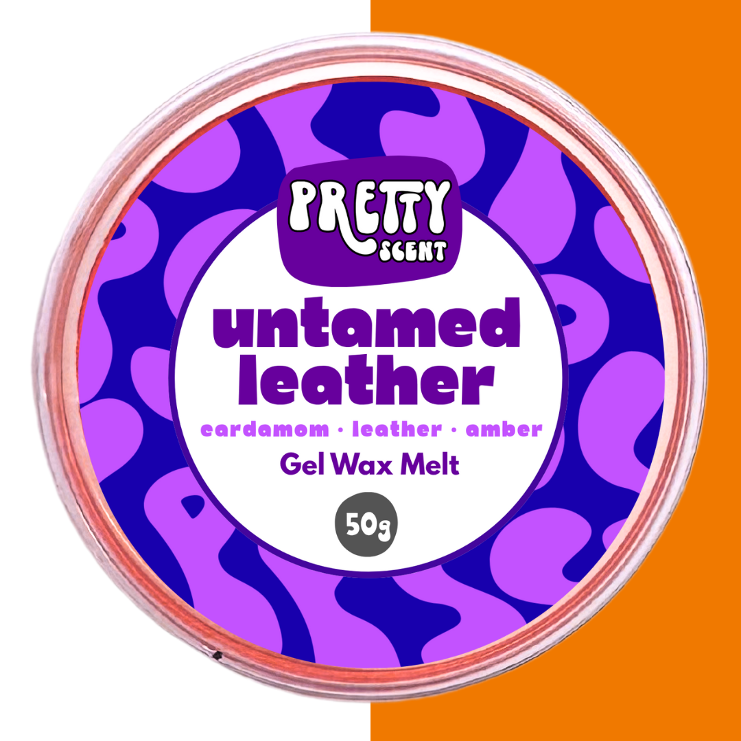 Untamed Leather Gel Wax Melt 45g