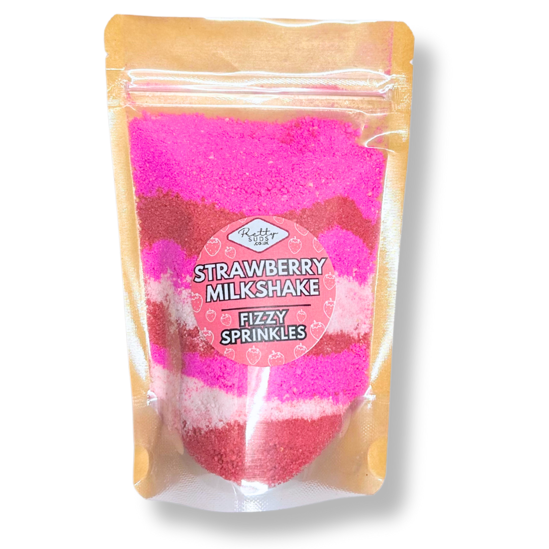 Strawberry Milkshake Fizzy Sprinkles 130g