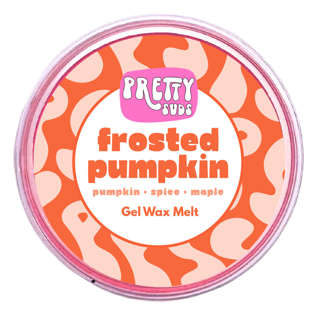 Frosted Pumpkin Gel Wax Melt