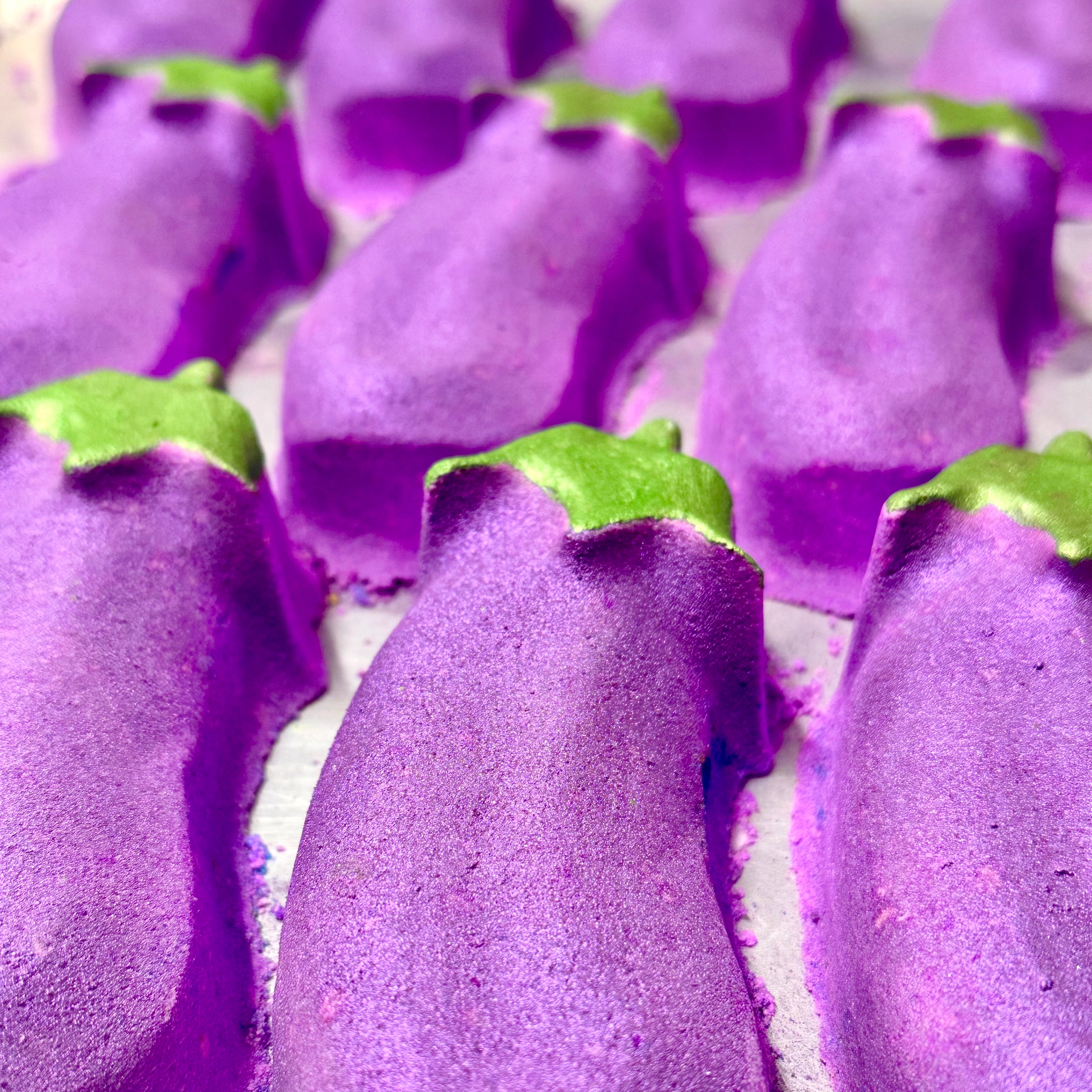 Don't Be An Eggplant Bath Bomb