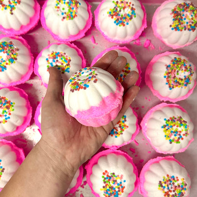 Birthday Cake Bath Bomb