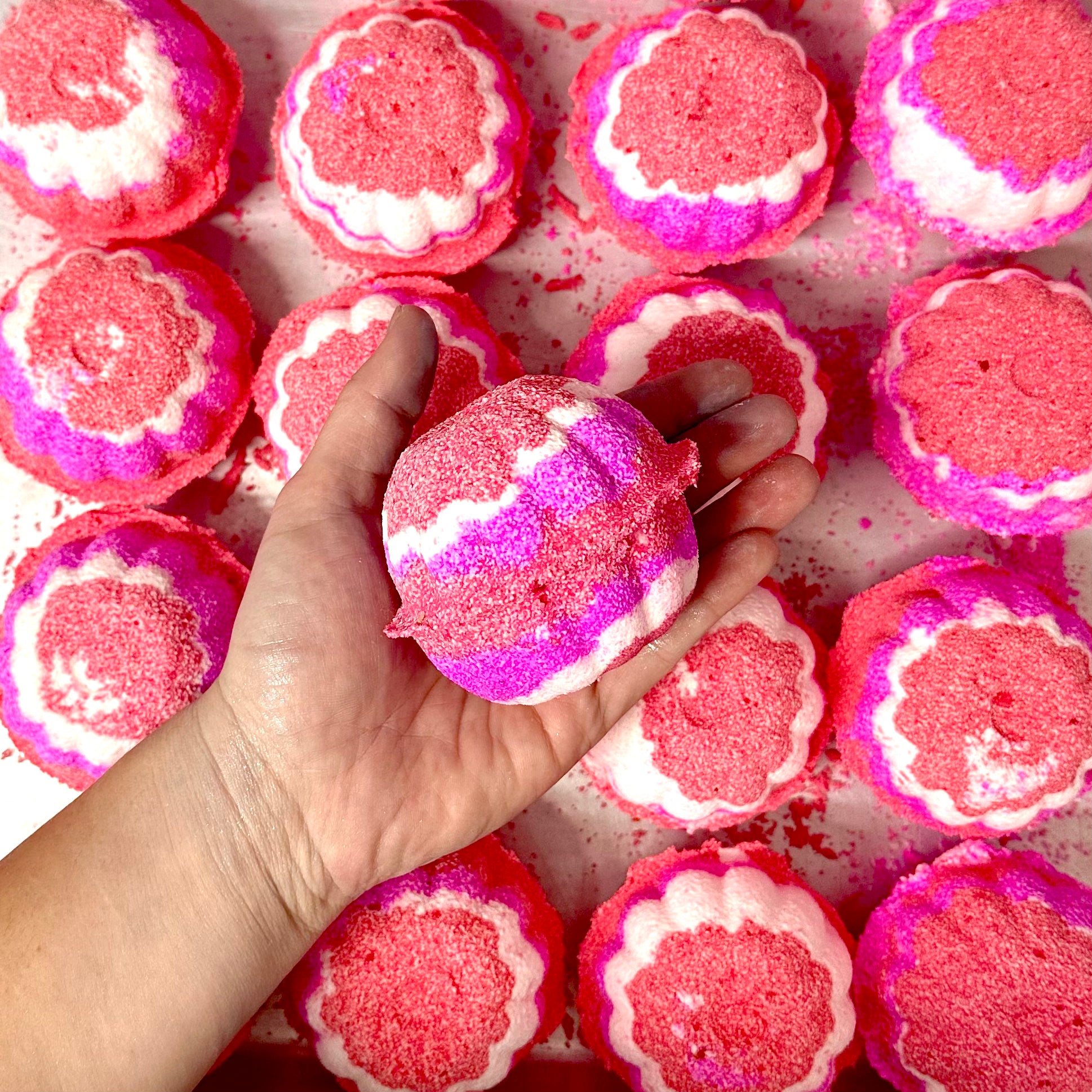 Strawberry Milkshake Bath Bomb